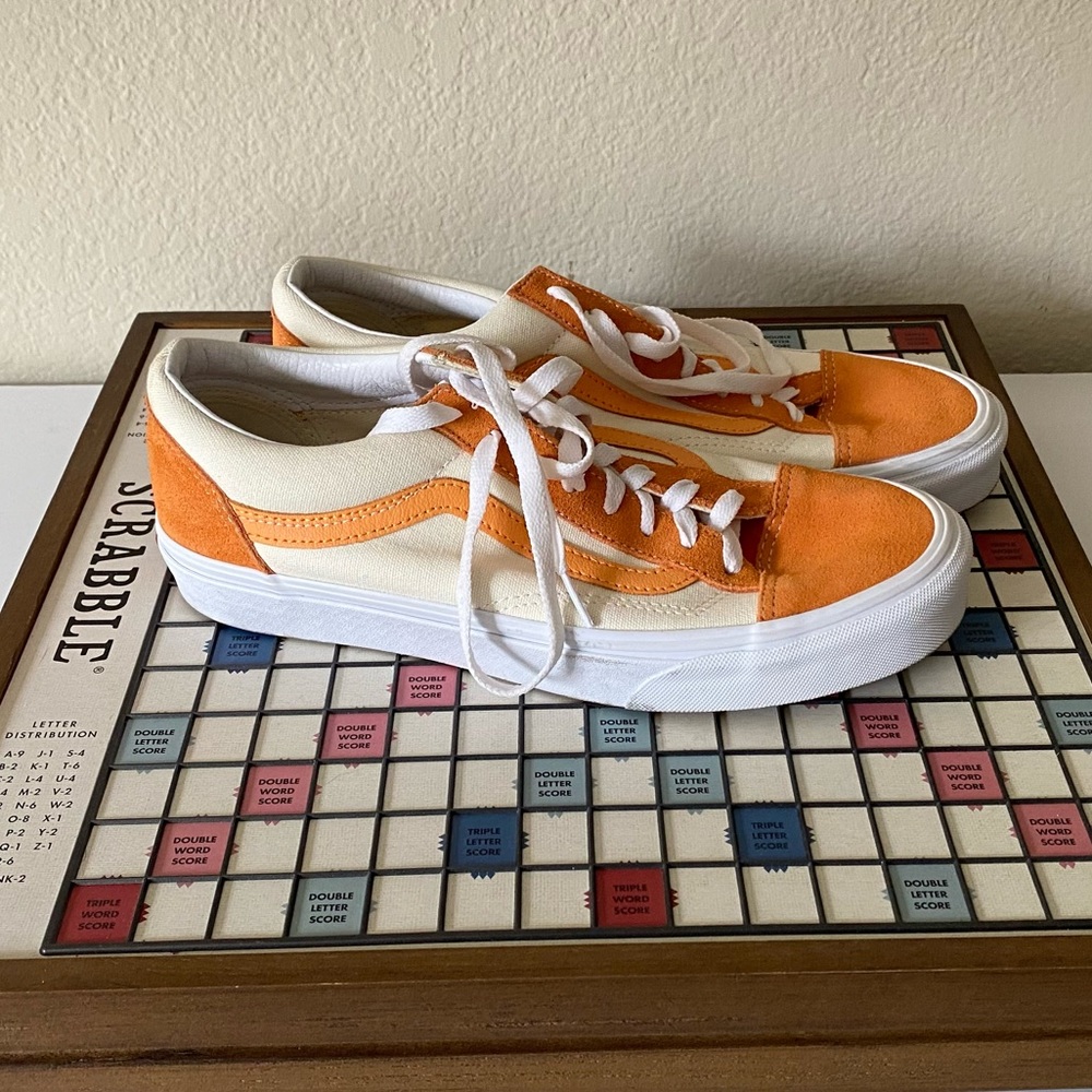 Old Skool Creamsicle Vans